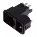 KE15.1100.105 - PWR ENT MOD RCPT IEC320-C14 PNL