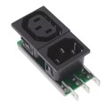 6421.0053.12 - PWR ENT IN/OUT IEC320-2-2F PNL