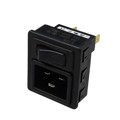 6136.0138.0410 - PWR ENT MOD RCPT IEC320-C20 PNL