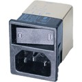 HGN-336-6M-F-160 - PWR ENT MOD RCP IEC 320-C14 PNL
