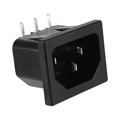 701W-15/06 - PWR ENT RCPT IEC320-C14 PNL SLDR
