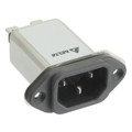 03GEEG3QM - PWR ENT RCPT IEC320-C14 PANEL QC