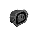 PX0793/28 - PWR ENT RCPT IEC320-2-2F PNL QC
