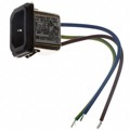 2-6609987-8 - PWR ENT RCPT IEC320-C14 PNL WIRE