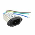 03GEEW3EM - PWR ENT RCPT IEC320-C14 PNL WIRE