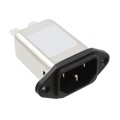 FN9233B-3-06 - PWR ENT RCPT IEC320-C14 PANEL QC