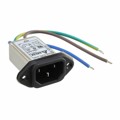 10GEEW3EM - PWR ENT RCPT IEC320-C14 PNL WIRE