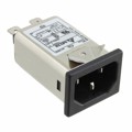 03GENG3EM-R - PWR ENT RCPT IEC320-C14 PANEL QC
