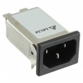 03GENG3EM-R(H) - PWR ENT RCPT IEC320-C14 PANEL QC