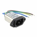15GEEW3EM - PWR ENT RCPT IEC320-C14 PNL WIRE