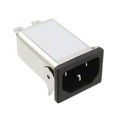 03GENG3E-R(H) - PWR ENT RCPT IEC320-C14 PANEL QC