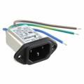10GEEW3E-R - PWR ENT RCPT IEC320-C14 PNL WIRE