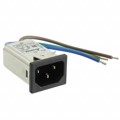 10GENW3E - PWR ENT RCPT IEC320-C14 PNL WIRE