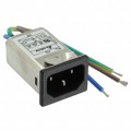06GENW3QM - PWR ENT RCPT IEC320-C14 PNL WIRE