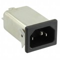 15GENG3EM-R(H) - PWR ENT RCPT IEC320-C14 PANEL QC