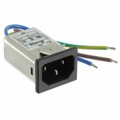 03GENW3ES - PWR ENT RCPT IEC320-C14 PNL WIRE