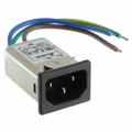 15GENW3EM-R - PWR ENT RCPT IEC320-C14 PNL WIRE