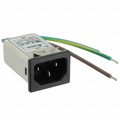 03GENW3QM-R - PWR ENT RCPT IEC320-C14 PNL WIRE