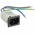 10GENW3E-R - PWR ENT RCPT IEC320-C14 PNL WIRE