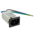 06GKNW3E - PWR ENT RCPT IEC320-C14 PNL WIRE