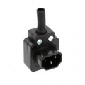PX0685 - PWR ENT PLUG IEC320-2-2E R/A SCR