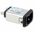 1-6609008-8 - PWR ENT RCPT IEC320-C14 PANEL QC