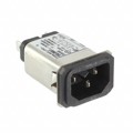 1-6609985-1 - PWR ENT RCPT IEC320-C14 PANEL QC