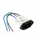 3-6609006-5 - PWR ENT RCPT IEC320-C14 PNL WIRE