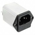 04BEEG3F - PWR ENT MOD RCPT IEC320-C14 PNL