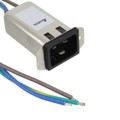 20GEEW3E-R - PWR ENT RCPT IEC320-C20 PNL WIRE