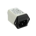 04BEEG3F-R - PWR ENT MOD RCPT IEC320-C14 PNL