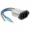 3-6609008-1 - PWR ENT RCPT IEC320-C14 PNL WIRE