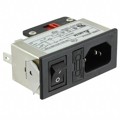 06AN3D - PWR ENT MOD RCPT IEC320-C14 PNL