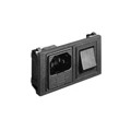 BZH15/Z0000/10 - PWR ENT MOD RCPT IEC320-C14 PNL