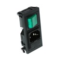 BZV01/Z0000/12 - PWR ENT MOD RCPT IEC320-C14 PNL