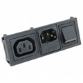 BZH11/Z0000/10 - PWR ENT IN/OUT IEC320-2-2F PNL