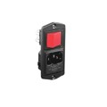 BVA15/Z0000/12 - PWR ENT MOD RCPT IEC320-C14 PNL