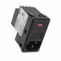 4-6609106-3 - PWR ENT MOD RCPT IEC320-C14 PNL