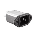 PS00/A0320/6300 - PWR ENT RCPT IEC320-C14 PANEL QC