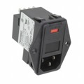 PE000SSX0 - PWR ENT MOD RCPT IEC320-C14 PNL