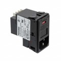 3-6609106-8 - PWR ENT MOD RCPT IEC320-C14 PNL