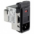 1-6609948-6 - PWR ENT MOD RCPT IEC320-C14 PNL
