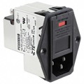 6609931-5 - PWR ENT MOD RCPT IEC320-C14 PNL