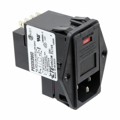 PE00XDS60 - PWR ENT MOD RCPT IEC320-C14 PNL