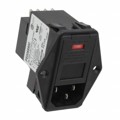 PE00SSS60 - PWR ENT MOD RCPT IEC320-C14 PNL