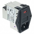 6609103-7 - PWR ENT MOD RCPT IEC320-C14 PNL
