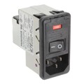 3-6609951-8 - PWR ENT MOD RCPT IEC320-C14 PNL
