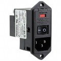 8-6609940-5 - PWR ENT MOD RCPT IEC320-C14 PNL