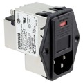 3-6609930-8 - PWR ENT MOD RCPT IEC320-C14 PNL