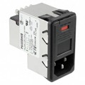 4-6609952-3 - PWR ENT MOD RCPT IEC320-C14 PNL